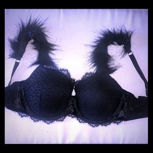 Brand New VS bra, push up furry straps